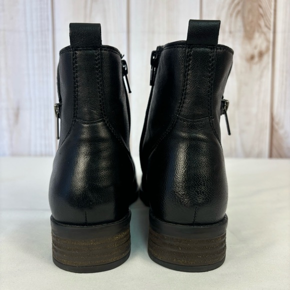 Earth Alana Skellig Slouch Ankle Bootie Leather Comfort Boots Black Size 7.5 - Picture 12 of 16